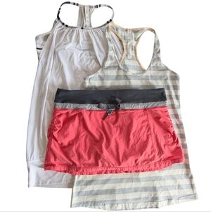 Lululemon Set Of 3 Activewear Pieces Size 8/10